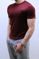 Premium Ribbed Polo T-Shirt – Modern Slim Fit & Elegant Style – Image 5