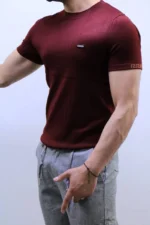 Premium Ribbed Polo T-Shirt – Modern Slim Fit & Elegant Style – Image 24