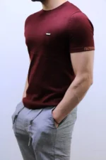 Premium Ribbed Polo T-Shirt – Modern Slim Fit & Elegant Style – Image 12