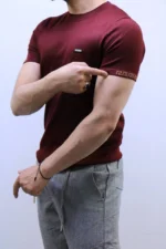 Premium Ribbed Polo T-Shirt – Modern Slim Fit & Elegant Style – Image 10