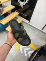 Urban Strap Sandals •Essential Black Slides – Image 2