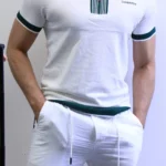Premium Contrast Trim Polo Shirt – Elegant Sporty Style