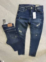 DARK BLUE jeans modern and elegant everyday look – Image 2