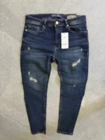 DARK BLUE jeans modern and elegant everyday look – Image 5