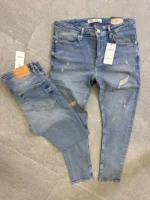 Street Fit Denim – Distressed Blue ,	Essential Slim Jeans – Light Wash - Image 10