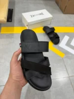 Urban Strap Sandals  •Essential Black Slides - Image 3