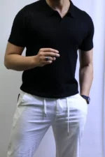 Premium Old Money  Polo T-Shirt – Modern Slim Fit & Elegant Style – Image 18