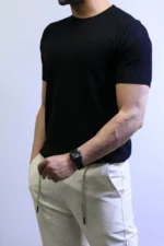 Premium Ribbed Slim Fit T-Shirt – Elegant Minimal Style – Image 20