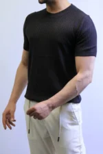 Premium Ribbed Slim Fit T-Shirt – Elegant Minimal Style – Image 21