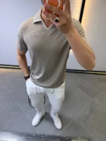 Men’s Premium Polo T-Shirt – Elegant Slim Fit Casual Style – Image 20