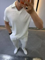 Men’s Premium Polo T-Shirt – Elegant Slim Fit Casual Style – Image 21