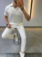 Men’s Premium Polo T-Shirt – Elegant Slim Fit Casual Style – Image 22