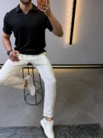 Premium Old Money  Polo T-Shirt – Modern Slim Fit & Elegant Style – Image 26
