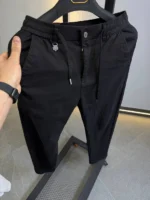 Premium Relaxed Fit Drawstring Pants for Men – Image 2
