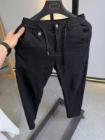 Premium Relaxed Fit Drawstring Pants for Men – Image 19