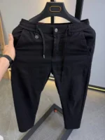 Premium Relaxed Fit Drawstring Pants for Men – Image 24