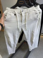 Premium Relaxed Fit Drawstring Pants for Men – Image 17