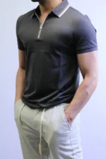 Men’s Premium Polo T-Shirt – Elegant Slim Fit Casual Style – Image 16