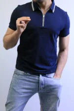 Men’s Premium Polo T-Shirt – Elegant Slim Fit Casual Style – Image 12