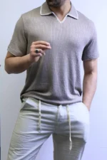 Men’s Premium Polo T-Shirt – Elegant Slim Fit Casual Style – Image 2