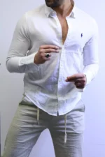 Men’s Premium Casual Button-Up Shirt – Elegant Slim Fit Style – Image 2