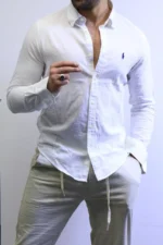 Men’s Premium Casual Button-Up Shirt – Elegant Slim Fit Style – Image 4