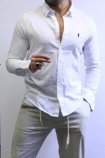 Men’s Premium Casual Button-Up Shirt – Elegant Slim Fit Style – Image 6