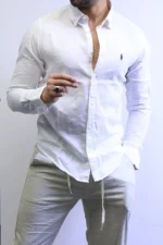 Men’s Premium Casual Button-Up Shirt – Elegant Slim Fit Style – Image 9