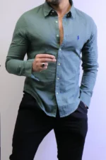 Men’s Premium Casual Button-Up Shirt – Elegant Slim Fit Style – Image 14