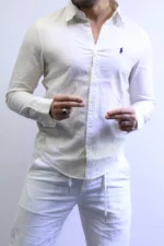 Men’s Premium Casual Button-Up Shirt – Elegant Slim Fit Style – Image 23