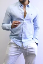 Men’s Premium Casual Button-Up Shirt – Elegant Slim Fit Style – Image 27