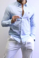 Men’s Premium Casual Button-Up Shirt – Elegant Slim Fit Style – Image 28