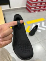 Men’s All-Black Slip-On Sneakers – Lightweight & Comfortable Everyday Shoes - Image 15