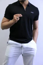 Premium Slim-Fit Polo Shirt – Modern Elegance & Comfort – Image 14
