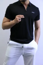 Premium Slim-Fit Polo Shirt – Modern Elegance & Comfort – Image 16