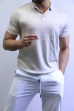 Premium Slim-Fit Polo Shirt – Modern Elegance & Comfort – Image 21