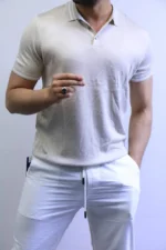 Premium Slim-Fit Polo Shirt – Modern Elegance & Comfort – Image 30