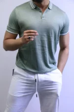 Premium Slim-Fit Polo Shirt – Modern Elegance & Comfort – Image 32