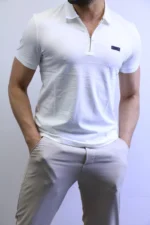 Premium Slim-Fit Polo Shirt – Modern Elegance & Comfort