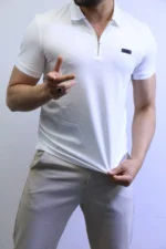 Premium Slim-Fit Polo Shirt – Modern Elegance & Comfort – Image 36