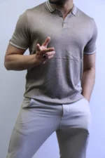 Premium Slim-Fit Polo Shirt – Modern Elegance & Comfort – Image 9