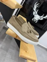 Men’s Suede Loafers – Casual Slip-On Shoes | Elegant & Comfortable – Image 4