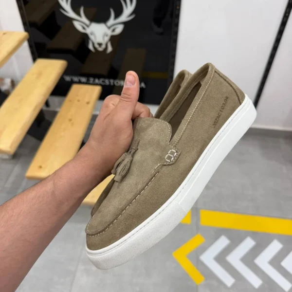 Men’s Suede Loafers – Casual Slip-On Shoes | Elegant & Comfortable