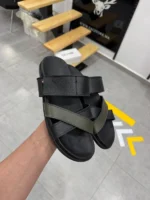 Premium Leather Slide Sandals – Modern Comfort & Everyday Style – Image 9