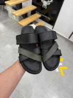 Premium Leather Slide Sandals – Modern Comfort & Everyday Style – Image 8