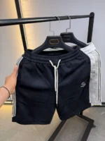 Essential Side Stripe Shorts ,Urban Comfort shorts – Image 8