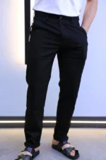 Premium Men’s Straight Fit Casual Pants – Elegant & Comfortable Style – Image 6