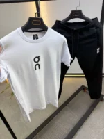 Premium Sport Lounge Set – Minimalist T-Shirt & Jogger Ensemble