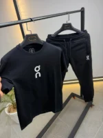 Premium Sport Lounge Set – Minimalist T-Shirt & Jogger Ensemble – Image 7