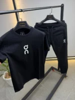 Premium Sport Lounge Set – Minimalist T-Shirt & Jogger Ensemble – Image 5